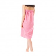 Набор махровый для сауны (женский) розовый - Интернет-магазин текстильных изделий Ивстиль Тек