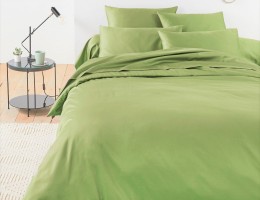 КПБ сатин спокойный зеленый - Интернет-магазин текстильных изделий Ивстиль Тек