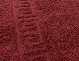 Полотенце цвет бордовый - Интернет-магазин текстильных изделий Ивстиль Тек