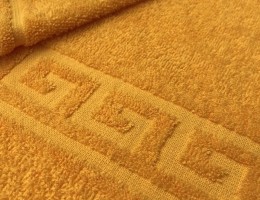 Полотенце махровое желтое - Интернет-магазин текстильных изделий Ивстиль Тек