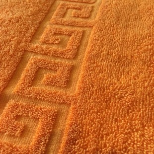 Полотенце махровое цвет мандарин - Интернет-магазин текстильных изделий Ивстиль Тек